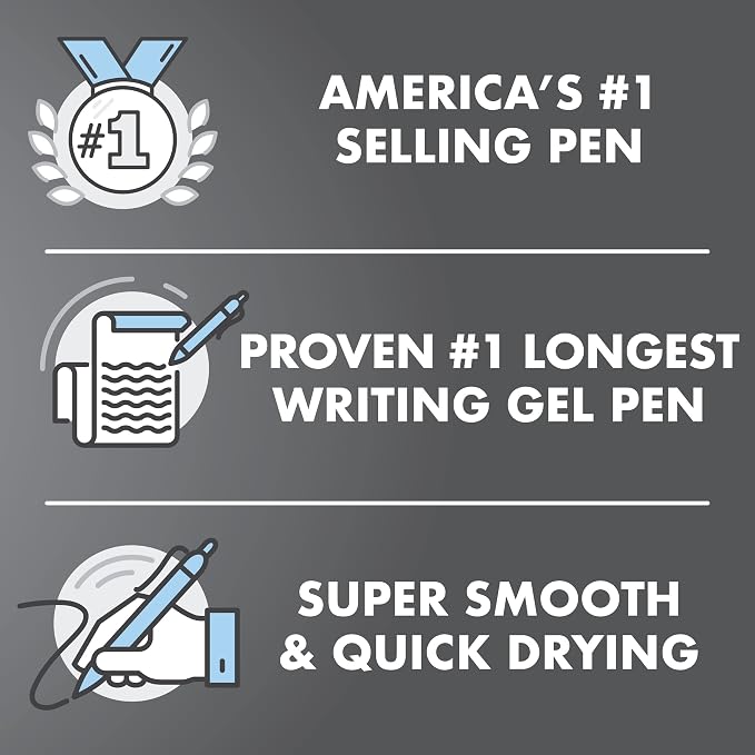 Pilot G2 Premium Refillable & Retractable Rolling Ball Gel Pens, Bold Point - Image 3