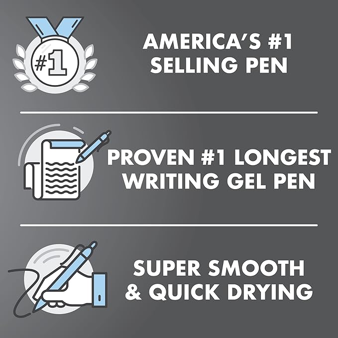PILOT G2 Premium Gel Roller Pens, Extra Fine Point 0.5 mm, Gel Pens Black Ink - Image 4