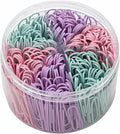 Macaron Colored Paper Clips, Pastel 2 Inches Jumbo Large, Durable and Rustproof by Unknown