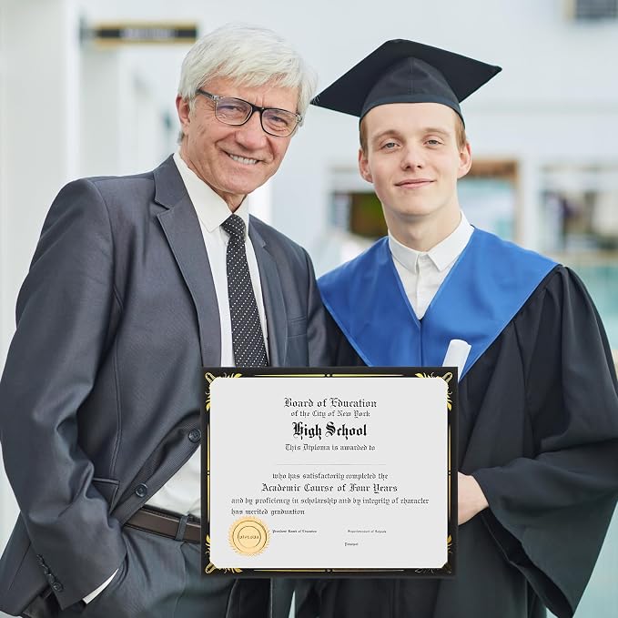Fainne 50 Pcs Single Sided Certificate Holder Diploma Covers - Image 5