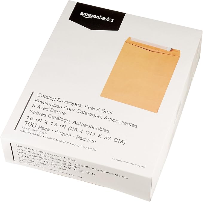 Amazon Basics Catalog Shipping Envelopes, Peel and Seal - Image 7