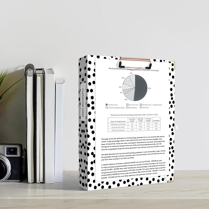 Ospelelf 3 Ring Binder 1 Inch, Cute Binders - Image 6
