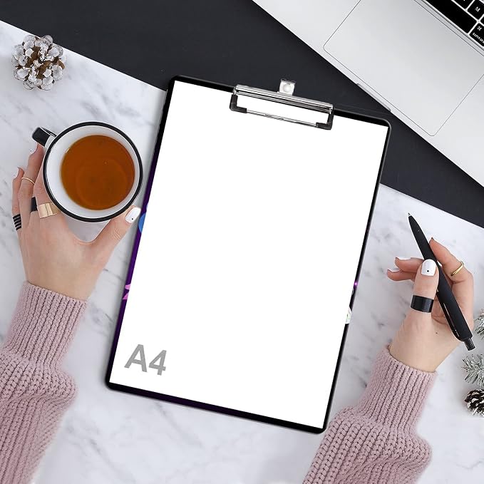 Fashion Clipboard, A4 Letter Size Wooden Decorative Clipboards - Image 7