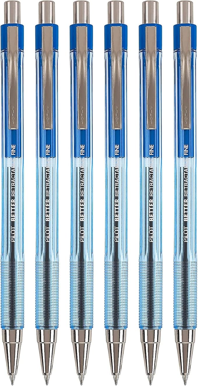 PILOT The Better Ball Point Pen Refillable & Retractable Ballpoint Pens by PilotCorporationofAmerica