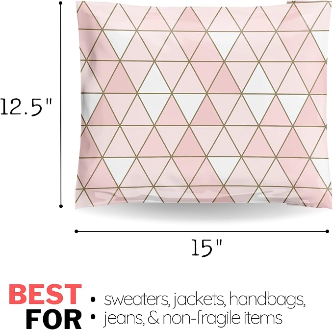 Poly Mailers 12.5x15 50 Pack | Self-Sealing Shipping Bags Envelopes - Image 6