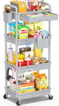 SUNALLY 4 Tier Rolling Utility Cart by SUNALLY