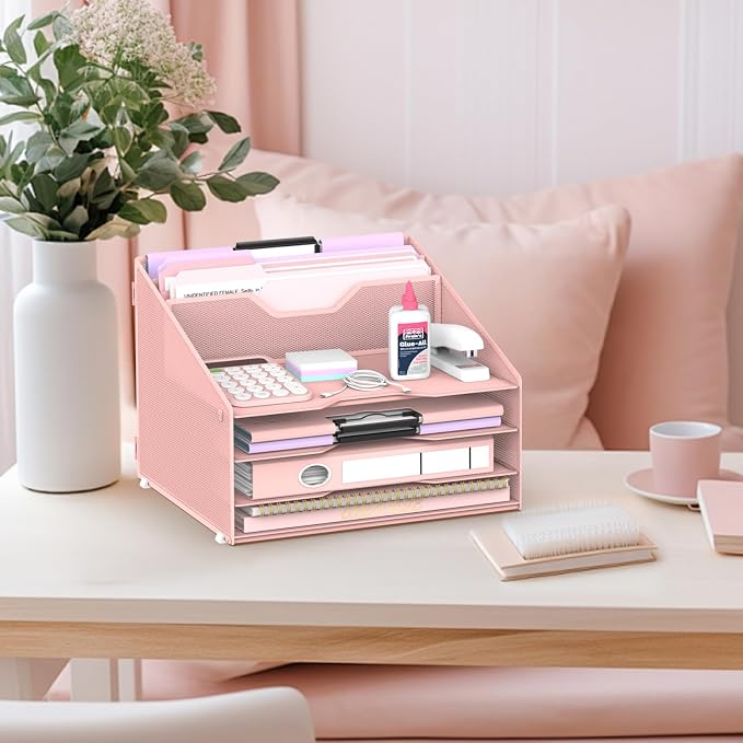 Desk File Organizer, Paper Organizer - Image 8