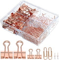 Cute Paper Clips Binder Clips Combo Set, 165 Psc, Cute Office Supplies Set by CREECHWA