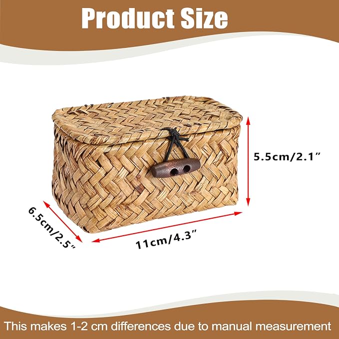 Hipiwe Handwoben Seagrass Basket - Image 3