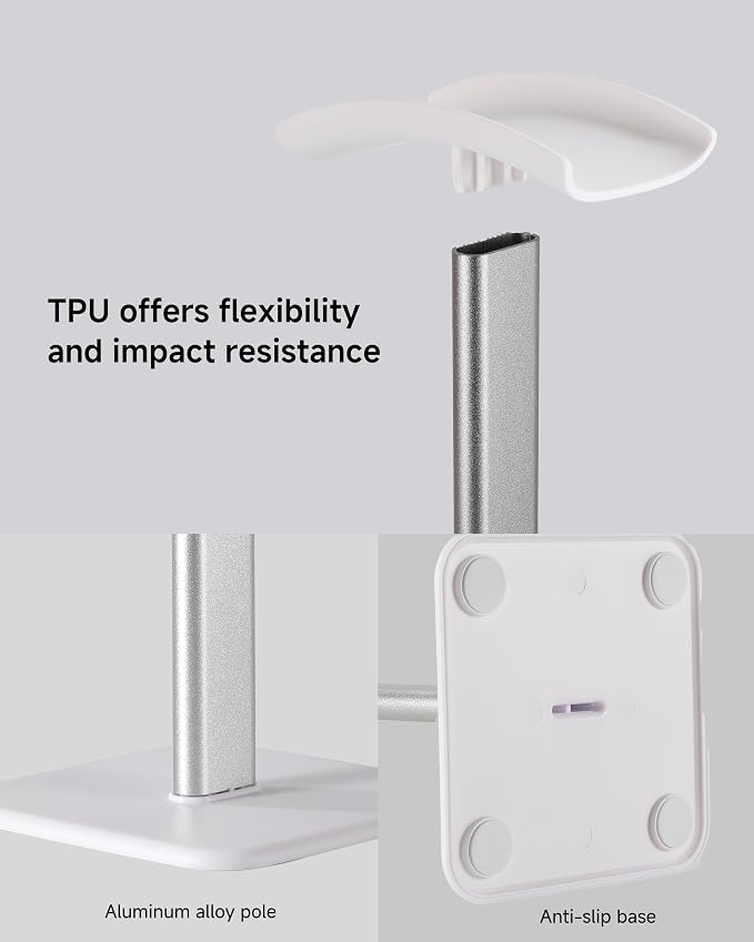 Sleek Modern Headphone Stand for Desk - Image 7