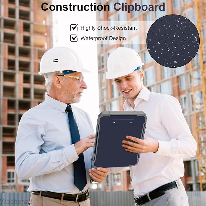 Thicker Clipboard with Storage, Internal Pen Pouch Included, A4 / Letter Size - Image 7