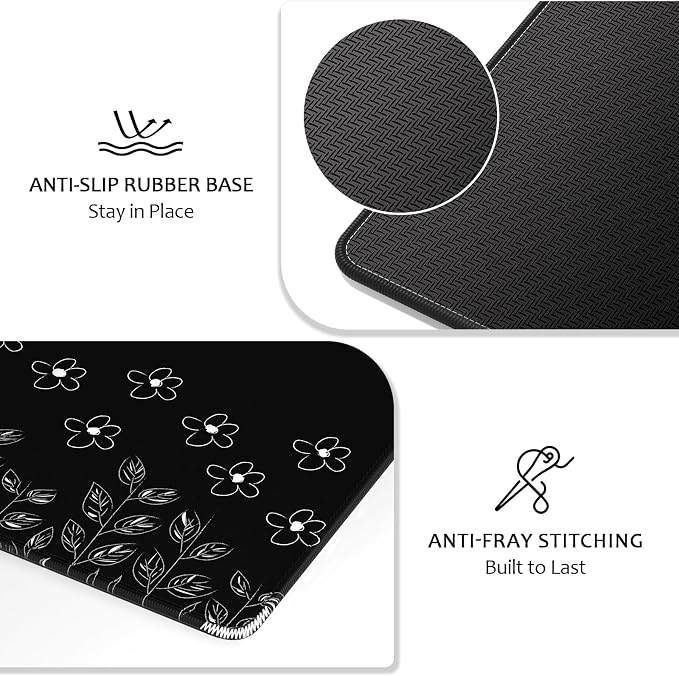 Auhoahsil Desk Mat, Ultra Large Mouse Pad, XXL Gaming Mousepad, Pretty Desk Pad - Image 6