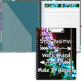 Hongri Clipboard Folio with Refillable Lined Notepad, 8.5 x 11 Folders with by Hongri
