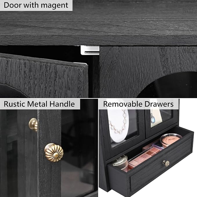 Ikee Design Wooden Countertop Storage Cabinet - Image 5