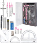 Mr. Pen- Geometry Set, 6 Inch Swing Arm Protractor, Divider | Set Squares by MrPen