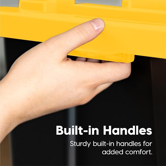 IRIS USA 8-Pack 27 Gallon Storage Bins - Image 7