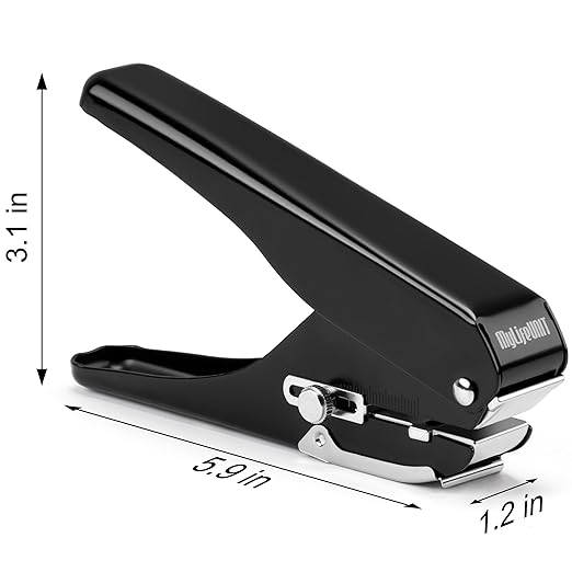 MyLifeUNIT Badge Hole Punch, Slot Puncher - Image 2