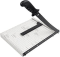 ZEQUAN 12" Heavy Duty Guillotine Cutter, Safety Lock, Metal Base, 12-Sheet | by ZEQUANEST2004