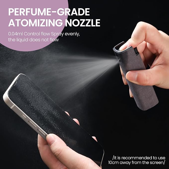 2 Pcs Screen Cleaner Kit, 3-in-1 Touchscreen Mist Cleaner Spray Bottle Tool & - Image 3