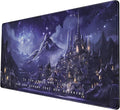 Purple Velaris Desk Mat Acotar Desk Mat Night Castle Fantasy Mouse Pad Large by Nasdalgias