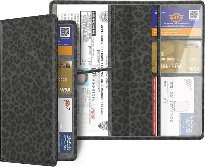 FINPAC Car Registration and Insurance Card Holder, Vehicle Glove Box Card - Image 7
