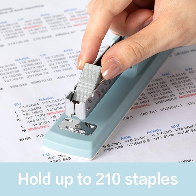 Deli Stapler, Desktop Stapler, 2 Pack, Office Staplers, 25 Sheet Capacity - Image 3