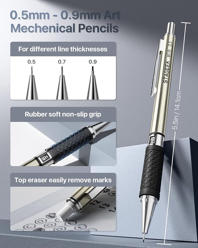 STAGEEK Mechanical Pencil Set - Image 4