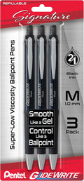 Pentel Glidewrite Signature Ballpoint Pen by PentelofAmerica