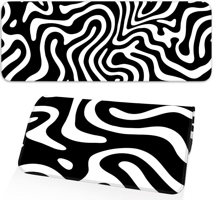 Gaming Mouse Pad, Non-Slip Rubber Bottom Stitched Edges, Suitable by Unknown