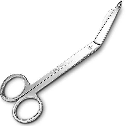 Utopia Care Bandage Scissors, 5.5 Inch Stainless Steel Shears by UtopiaCare