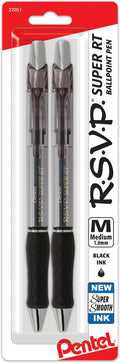 Pentel RSVP Super RT Ballpoint Pen, Medium Line by PentelofAmerica