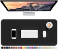 Hsurbtra Desk Pad, XL Extended Mouse Pad, Waterproof Desktop Blotter Protector by Hsurbtra