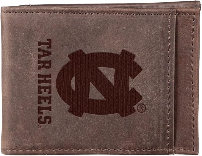 Team Sports America NCAA University of North Carolina Front Pocket Slim Wallet by TeamSportsAmerica