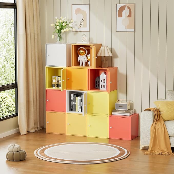 Cube Storage Organizer, Small Steel Cabinet - Image 5