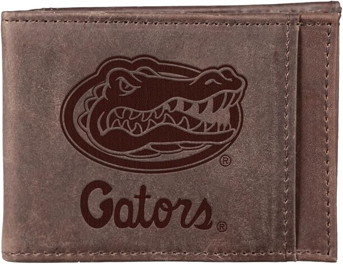 Team Sports America NCAA University of Florida Front Pocket Slim Wallet by TeamSportsAmerica