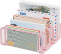 Mail Organizer Countertop, Metal File Holder by GDINDINFAN