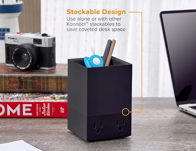 Bostitch Office Konnect Pencil Cup Desk Organizer, Pen Cup - Image 4
