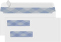500#8 Self Seal Business Envelopes, PANDRI No.8 Double Window Design by PANDRI