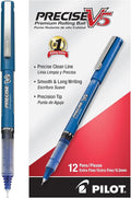 Pilot Precise V5 Rollerball Pens, Extra Fine Point 0.5 mm Blue Pens, Journaling by PilotCorporationofAmerica