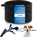 Pangda 50ft Split Wire Loom Tubing Flame Retardant Braided Cable Sleeve Split by Pangda