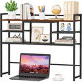 Snughome Desk Shelf, 38.6" Desktop Bookshelf, Desk Hutch Dorm, Countertop by Snughome