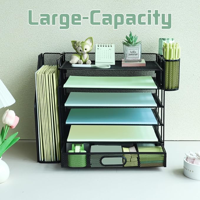 6 Tier Desk File Organiser - Image 6