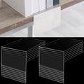 Containlol 15 Pieces Moveable Shelf Label Holders Clear Shelves Tags Moveable by Containlol