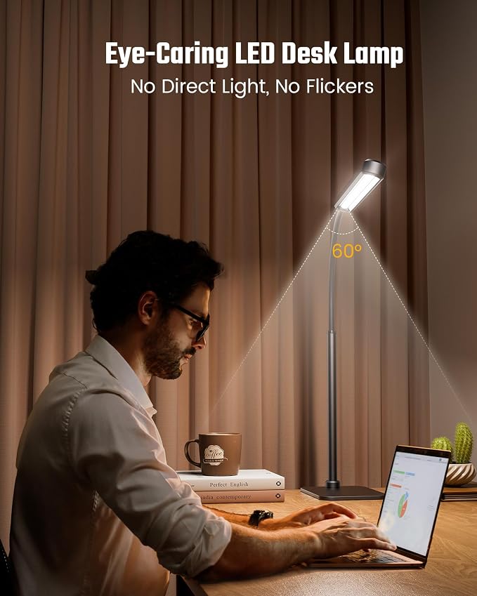 SUPERDANNY Eye-Caring LED Desk Lamp - Image 2