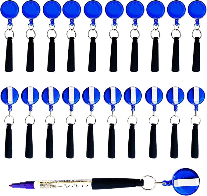 Duty Retractable Pull Pen Holder -Thick Nylon Cable- Ideal by Buynow