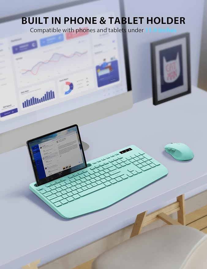 Wireless Keyboard and Mouse Combo - Image 3