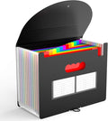 Accordion File Folder, 12 Pocket Expanding Desktop File Keeper by MAIMIS