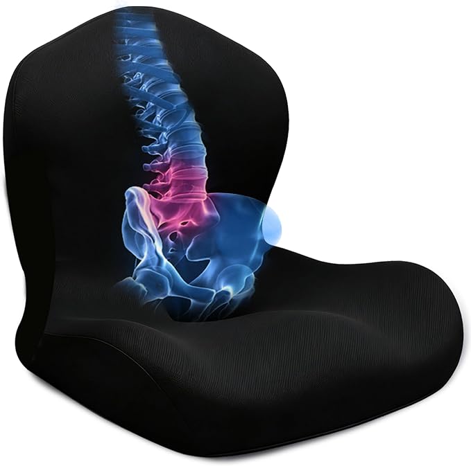 Seat Cushion for Office Chair and Car, L-Shaped Ergonomic Car Seat Cushions - Image 9