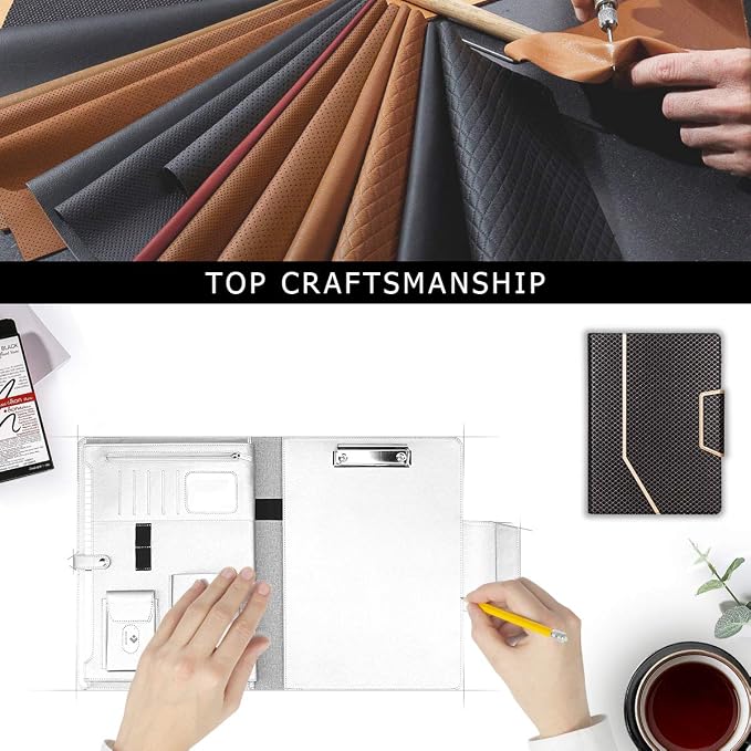 Toplive Business Padfolio, Executive Conference Folder - Image 7