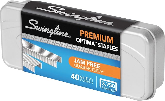Swingline Staples, Premium for Desktop Staplers, 1/4" Length, Jam Free - Image 2